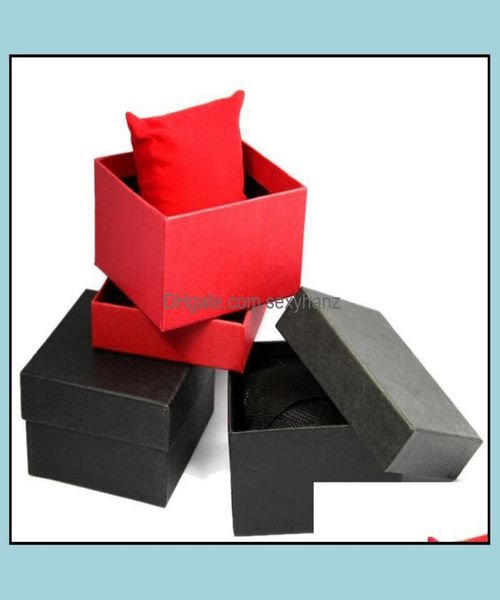 watch boxes cases accessories watches fashion black red paper square case with pillow jewelry display box storage ship drop delive5479982, Black;blue
watch boxes cases accessories watches fashion black red paper square case with pillow jewelry display box storage ship drop delive5479982, Black;blue