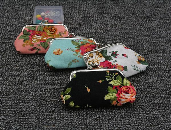 fashion vintage flower coin purse canvas key holder wallet hasp small gifts bag clutch handbag st3114425610, Red;black
fashion vintage flower coin purse canvas key holder wallet hasp small gifts bag clutch handbag st3114425610, Red;black