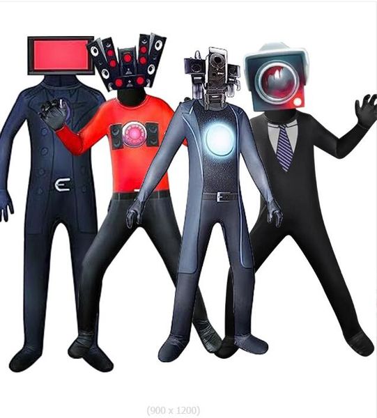 kids grownups cosplay halloween foreign trade new tv toilet one-piece cos one-piece suit tv one-piece children one-piece suit, Blue
kids grownups cosplay halloween foreign trade new tv toilet one-piece cos one-piece suit tv one-piece children one-piece suit, Blue