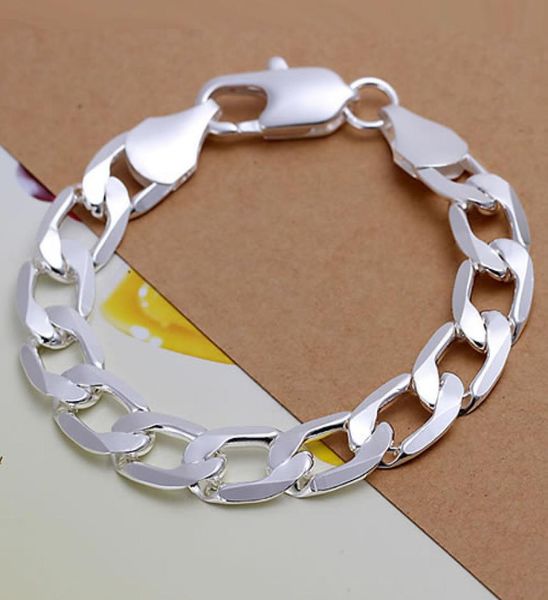 fine 925 sterling silver bracelet for women menfashion 925 silver 12mm chain 8inch bracelet italy 2018 new arrival xmas gfit6781979, Black
fine 925 sterling silver bracelet for women menfashion 925 silver 12mm chain 8inch bracelet italy 2018 new arrival xmas gfit6781979, Black
