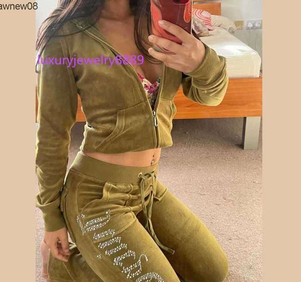 juicy apple women's tracksuits 2023 summer brand sewing 2 piece sets velvet velour women track suit hoodies and pants met advanced desi, Gray
juicy apple women's tracksuits 2023 summer brand sewing 2 piece sets velvet velour women track suit hoodies and pants met advanced desi, Gray