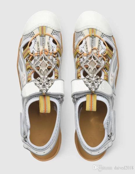 new european classic luxury style ladies sandals flatsoled slippers fashion shoes water drill decorative mesh leather splicing ma9572443, Black
new european classic luxury style ladies sandals flatsoled slippers fashion shoes water drill decorative mesh leather splicing ma9572443, Black