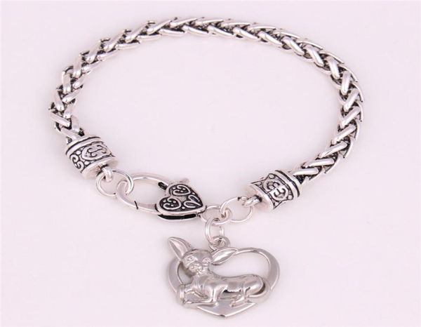 animal chihuahua pattern heart charm bracelet good gift for dog lover personality jewelry zinc alloy provide drops4130278, Golden;silver
animal chihuahua pattern heart charm bracelet good gift for dog lover personality jewelry zinc alloy provide drops4130278, Golden;silver