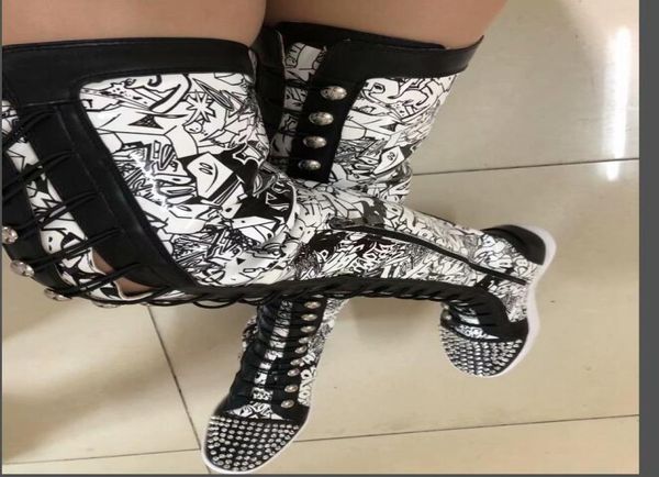 new designer sneakers fashion shoes suede spike luxury men women rivet thigh-high boots party wedding leather over-the-knee boots8508152, Black
new designer sneakers fashion shoes suede spike luxury men women rivet thigh-high boots party wedding leather over-the-knee boots8508152, Black