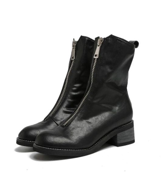 2018 winter fashion boots leather knight boots for ladies middle heel mid calf boots with zip3330845, Black
2018 winter fashion boots leather knight boots for ladies middle heel mid calf boots with zip3330845, Black
