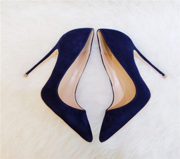 casual designer lady fashion women pumps navy suede real leather point toe high heels shoes pumps stiletto 12cm 10cm 8cm part9302385, Black
casual designer lady fashion women pumps navy suede real leather point toe high heels shoes pumps stiletto 12cm 10cm 8cm part9302385, Black