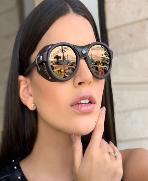 sunglasses luxury shades women retro steampunk pilot lether rivet side shield vintage oversized men3782572, White;black 
sunglasses luxury shades women retro steampunk pilot lether rivet side shield vintage oversized men3782572, White;black