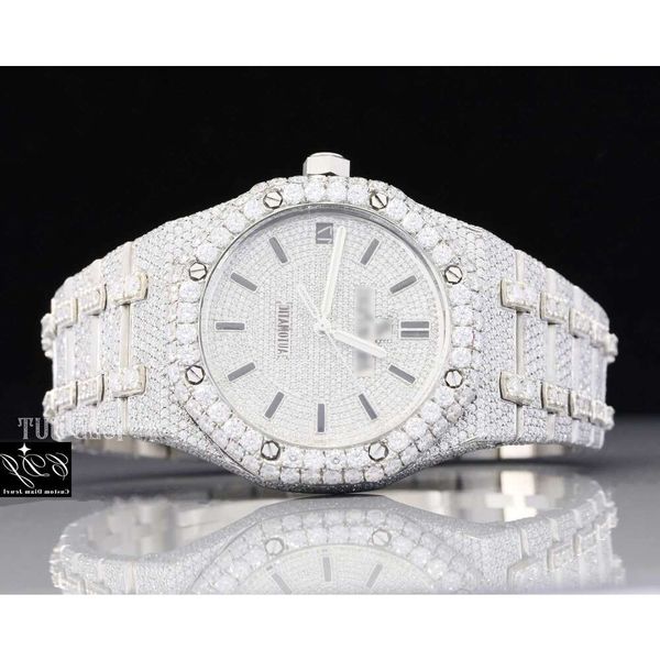 f7b5 lab grown round cut diamond watch men hip hop jewelry luxury bust down handmade watch manufacture automatic watch06qm, Slivery;brown
f7b5 lab grown round cut diamond watch men hip hop jewelry luxury bust down handmade watch manufacture automatic watch06qm, Slivery;brown