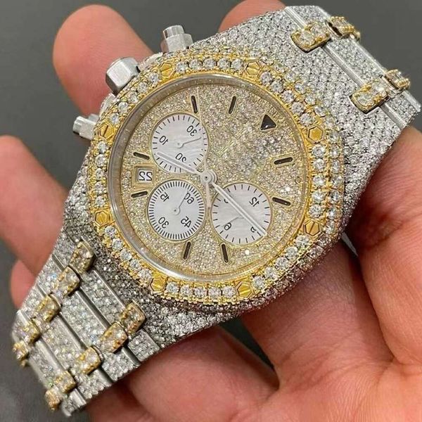 3nnj 2023other watch wristwatch luxury jewelry vvs iced out watch vvs1 diamond 2 ton gold color mechanical watch hip hopa931gx3x, Silver
3nnj 2023other watch wristwatch luxury jewelry vvs iced out watch vvs1 diamond 2 ton gold color mechanical watch hip hopa931gx3x, Silver