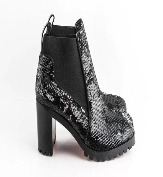 women ankle shoes platform high heels marchahe boots cool motorcycle shoe black leather/sequin chunky heeled luxury designer eu35-437865374
women ankle shoes platform high heels marchahe boots cool motorcycle shoe black leather/sequin chunky heeled luxury designer eu35-437865374