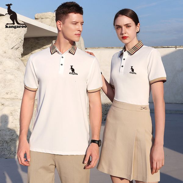 women's polos daishu kangaroo couple tshirts tshirt men's and turndown collar work wear group clothes 230905, White
women's polos daishu kangaroo couple tshirts tshirt men's and turndown collar work wear group clothes 230905, White