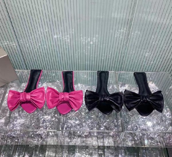 big bow tie flat heel slippers women luxury brand designer shoes ladies fashion runway outdoor slides summer beach san7227986, Black
big bow tie flat heel slippers women luxury brand designer shoes ladies fashion runway outdoor slides summer beach san7227986, Black