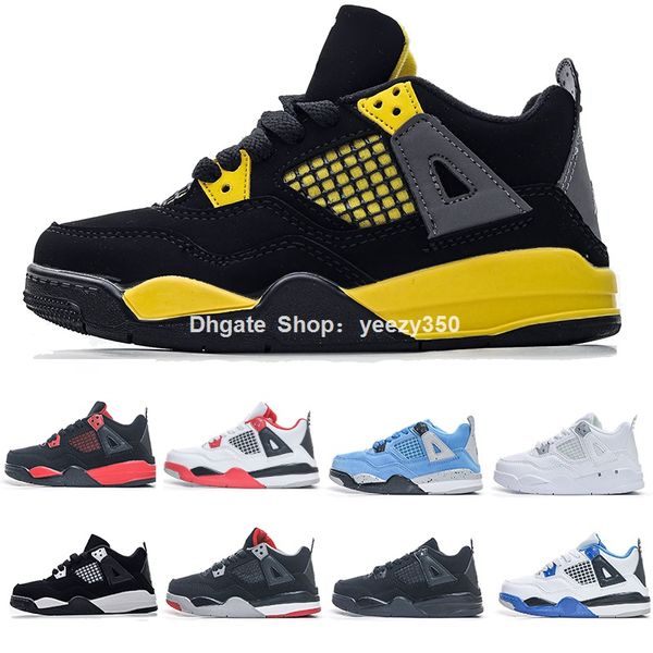 kids jumpman 4 thunder shoes black cat basketball trainer bred pine green red thunder fire red official infant bred unc sneakers
kids jumpman 4 thunder shoes black cat basketball trainer bred pine green red thunder fire red official infant bred unc sneakers