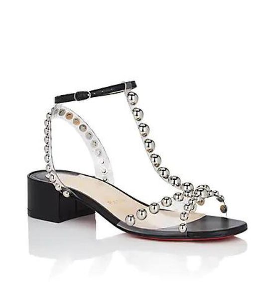 summer style women pumps faridaravie studded leather & pvc sandals t-strap fashion lady sandals high heels with box9472054, Black
summer style women pumps faridaravie studded leather & pvc sandals t-strap fashion lady sandals high heels with box9472054, Black
