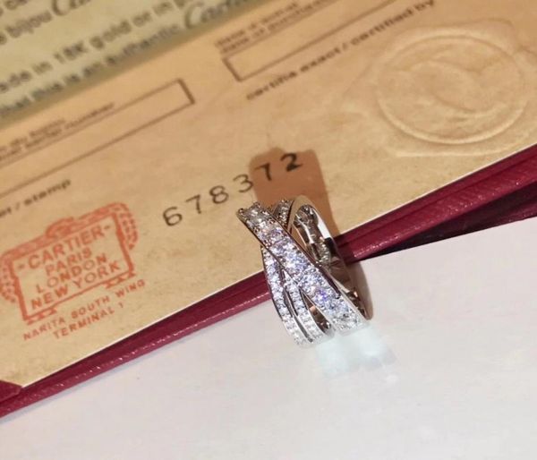 2019 spring and summer new doublelayer cross ring imported sterling silver microset high carbon drill style fashion classic6523615, Golden;silver
2019 spring and summer new doublelayer cross ring imported sterling silver microset high carbon drill style fashion classic6523615, Golden;silver