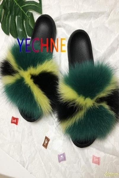 real fox fur slides 2020 summer cute fluffy whole bulk raccoon fox slippers natural fashion beach flats jamaica drop4875016, Black
real fox fur slides 2020 summer cute fluffy whole bulk raccoon fox slippers natural fashion beach flats jamaica drop4875016, Black