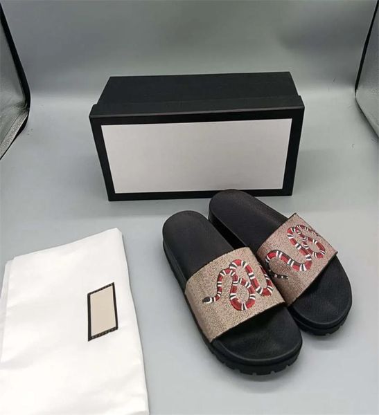size 3645 designers slippers for men women floral slides woman flats platform sandals rubber brocade gear sole mule flip flops be7998417, Black
size 3645 designers slippers for men women floral slides woman flats platform sandals rubber brocade gear sole mule flip flops be7998417, Black