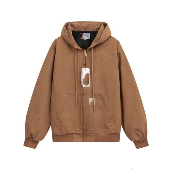 designer men's fashion carharts new high-quality jacket pure cotton washing work clothes hooded jacket men's and women's, Black;brown
designer men's fashion carharts new high-quality jacket pure cotton washing work clothes hooded jacket men's and women's, Black;brown