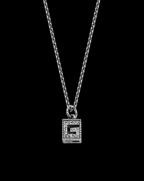 new square g letter retro style carved pattern men039s necklace men039s and women039s long pendant necklace6982134, Silver
new square g letter retro style carved pattern men039s necklace men039s and women039s long pendant necklace6982134, Silver