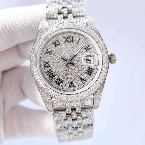 am9z wristwatch diamond watch mens automatic mechanical watch 41mm with diamond-studded steel fashion busins wristwatch bracel, Slivery;brown
am9z wristwatch diamond watch mens automatic mechanical watch 41mm with diamond-studded steel fashion busins wristwatch bracel, Slivery;brown