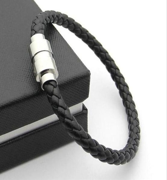 designer itanium steel bracelets men woman magnetic buckle genuine leather braid bracelet in 20cm luxury bangle ettike charm brace6886376, Black
designer itanium steel bracelets men woman magnetic buckle genuine leather braid bracelet in 20cm luxury bangle ettike charm brace6886376, Black