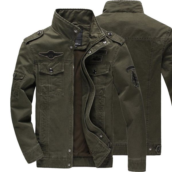 mens jackets bombre jacket men spring autumn outdoor sprots casual windbreaker slim military stand collar tooling 230905, Black;brown
mens jackets bombre jacket men spring autumn outdoor sprots casual windbreaker slim military stand collar tooling 230905, Black;brown