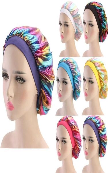 brand new 2019 fshion women satin night sleep cap hair bonnet hat silk head cover wide elastic band adjustable hair accessory8893186, Blue;gray
brand new 2019 fshion women satin night sleep cap hair bonnet hat silk head cover wide elastic band adjustable hair accessory8893186, Blue;gray
