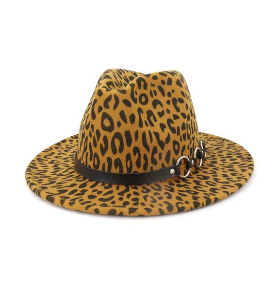 men women leopardprint jazz felt hat flat brim fedora hats with belt buckle panama trilby cap party formal hat3680153, Blue;gray
men women leopardprint jazz felt hat flat brim fedora hats with belt buckle panama trilby cap party formal hat3680153, Blue;gray