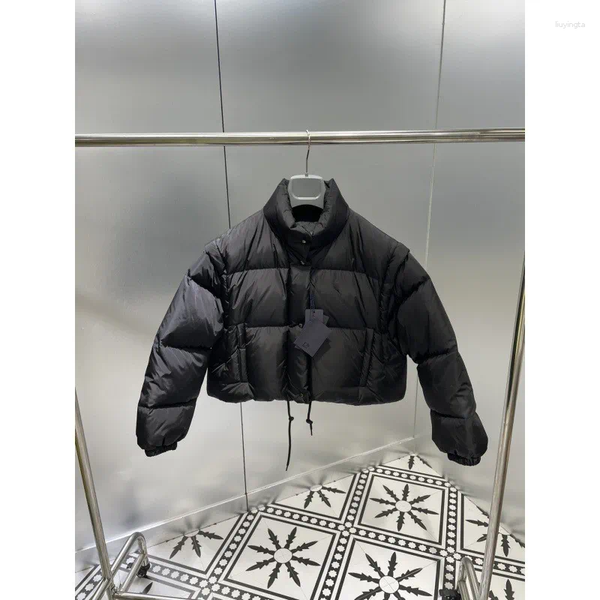 designer outerwear women jacket parkas down coat fashion luxury short style slim detachable sleeves outfit windbreaker pocket outside lady w, Black
designer outerwear women jacket parkas down coat fashion luxury short style slim detachable sleeves outfit windbreaker pocket outside lady w, Black