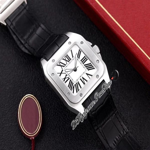 twf v12 xl swiss quartz mens watch 42mm steel case white dial black roman marker leather strap sapphire glass puretime cart-t01-a1314f, Slivery;brown
twf v12 xl swiss quartz mens watch 42mm steel case white dial black roman marker leather strap sapphire glass puretime cart-t01-a1314f, Slivery;brown