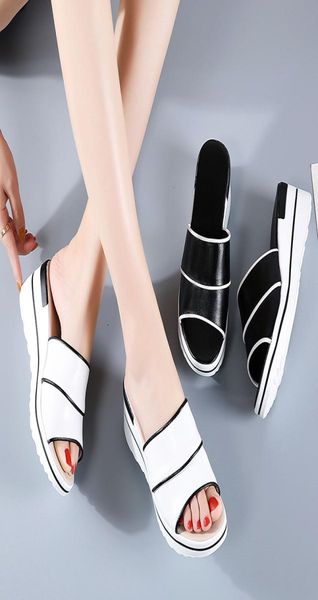 highquality designer cowhide thicksoled slippers women039s outdoor slippers wedge sandals women summer fashion outer wear mot8778917, Black
highquality designer cowhide thicksoled slippers women039s outdoor slippers wedge sandals women summer fashion outer wear mot8778917, Black
