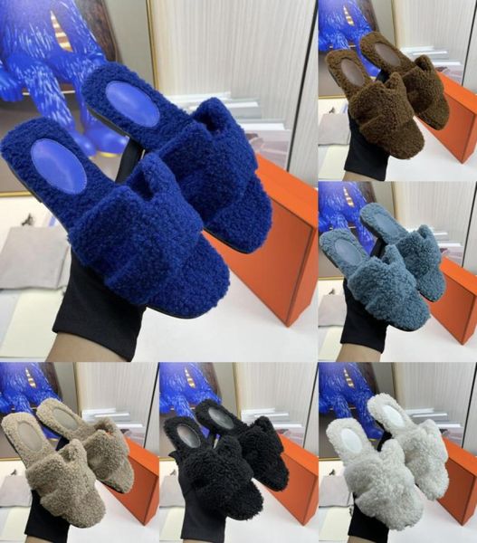 women designers slippers sherpa woolskin sheepskin h slides winter plush warm fur slide classic open toe casual sandals rubber sol8521471, Black
women designers slippers sherpa woolskin sheepskin h slides winter plush warm fur slide classic open toe casual sandals rubber sol8521471, Black