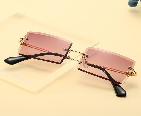womens sunglasses small rectangle sunglasses women rimless square sun glasses for women 2020 summer style female uv400 new9426452, White;black
womens sunglasses small rectangle sunglasses women rimless square sun glasses for women 2020 summer style female uv400 new9426452, White;black