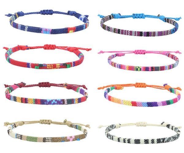 rainbow bohemian bracelet cotton hemp woven bracelets friendship bracelet fashion accessories gift5438457, Golden;silver
rainbow bohemian bracelet cotton hemp woven bracelets friendship bracelet fashion accessories gift5438457, Golden;silver