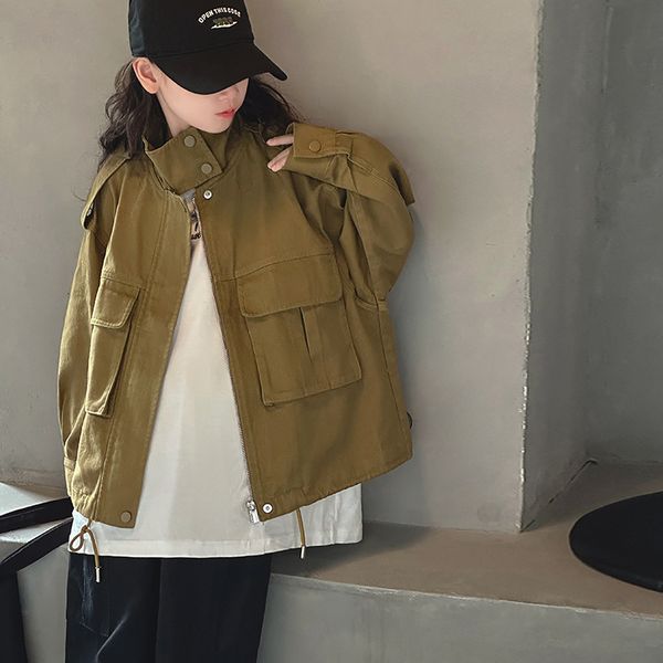 jackets spring fall for girls army green loose casual teenage school kids outerwear 10 12 13 14 years children s outdoor clothes 230906, Blue;gray
jackets spring fall for girls army green loose casual teenage school kids outerwear 10 12 13 14 years children s outdoor clothes 230906, Blue;gray