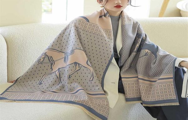 scarves autumn winter female horse scarf cashmere shawls warm thick blanket women animal print foulard wrap echarpe 2022 new 092729411283, Blue;gray
scarves autumn winter female horse scarf cashmere shawls warm thick blanket women animal print foulard wrap echarpe 2022 new 092729411283, Blue;gray