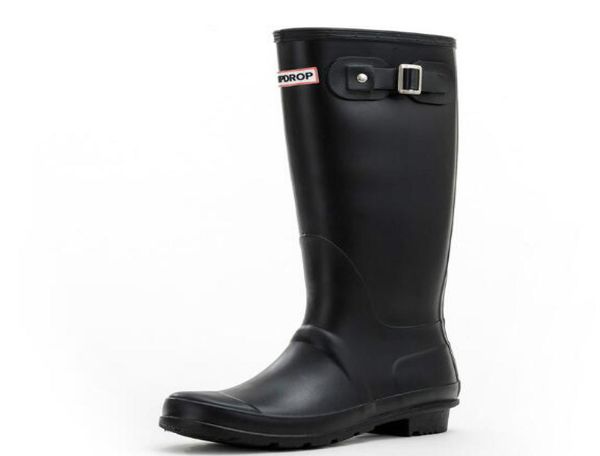 women rainboots fashion kneehigh tall rain boots england style waterproof welly boots rubber rainboots water shoes rains5605193, Black;red 
women rainboots fashion kneehigh tall rain boots england style waterproof welly boots rubber rainboots water shoes rains5605193, Black;red