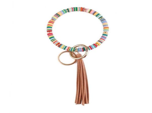 keychains zwpon boho heishi polymer clay disc beads circle keychain velvet tassel wristlet bracelets for women surf jewelry whole16412652, Silver
keychains zwpon boho heishi polymer clay disc beads circle keychain velvet tassel wristlet bracelets for women surf jewelry whole16412652, Silver