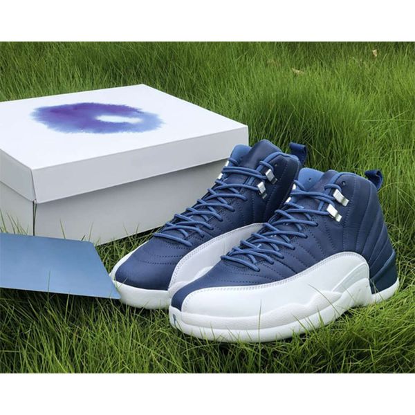 designer shoes mens authentic 12 12s basketball indigo concord trainers real fiber luxury designer twist university stone blue jumpman 23
designer shoes mens authentic 12 12s basketball indigo concord trainers real fiber luxury designer twist university stone blue jumpman 23