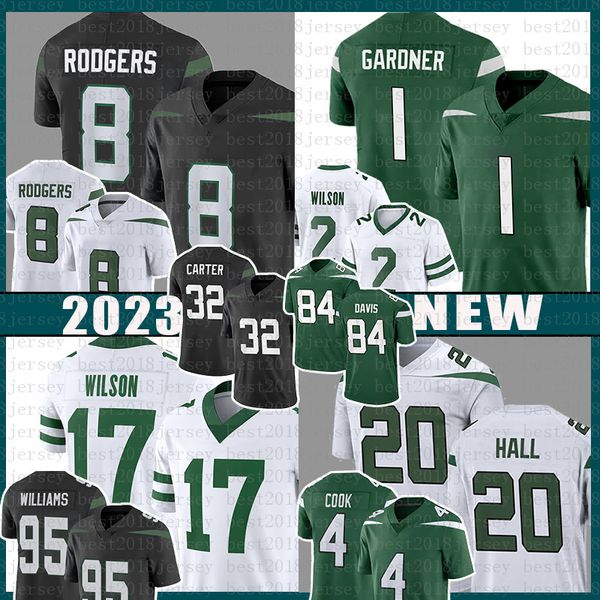 ahmad sauce gardner aaron rodgers football jersey men zach wilson new yorks jetes garrett wilson quinnen williams allen lazard dalvin cook b, Black;red
ahmad sauce gardner aaron rodgers football jersey men zach wilson new yorks jetes garrett wilson quinnen williams allen lazard dalvin cook b, Black;red