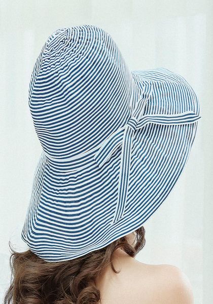 fashion bow stripe hats holiday beach hat womens wide brim hats sun hat tide 2 colors fisherman hats7699216, Blue;gray
fashion bow stripe hats holiday beach hat womens wide brim hats sun hat tide 2 colors fisherman hats7699216, Blue;gray