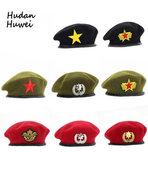 wool berets fashion army cap star emblem sailor dance performance hat trilby chapeau for men women gh400330g2056474, Blue;gray
wool berets fashion army cap star emblem sailor dance performance hat trilby chapeau for men women gh400330g2056474, Blue;gray