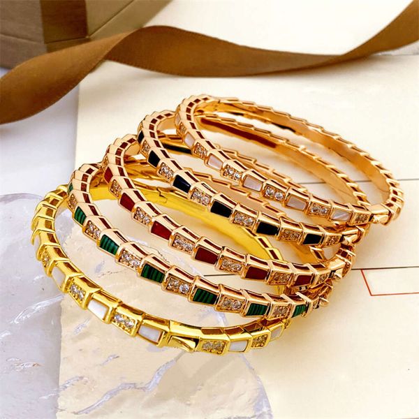bracelet designer bulgar light luxury snake bone titanium steel bracelet fashion sky star snake advanced bracelet handpiece colorless bracel, Black
bracelet designer bulgar light luxury snake bone titanium steel bracelet fashion sky star snake advanced bracelet handpiece colorless bracel, Black