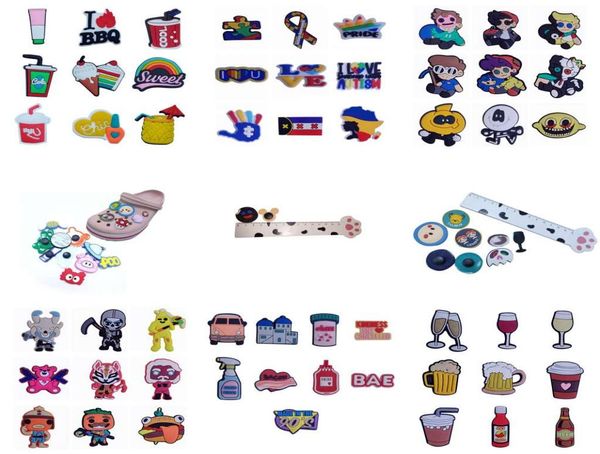 moq 2 sets wine bear drink catoon anime summer styles pvc shoe charms shoecharm buckles fashion accessories plastic ornaments jibbitz for gi, White;pink
moq 2 sets wine bear drink catoon anime summer styles pvc shoe charms shoecharm buckles fashion accessories plastic ornaments jibbitz for gi, White;pink