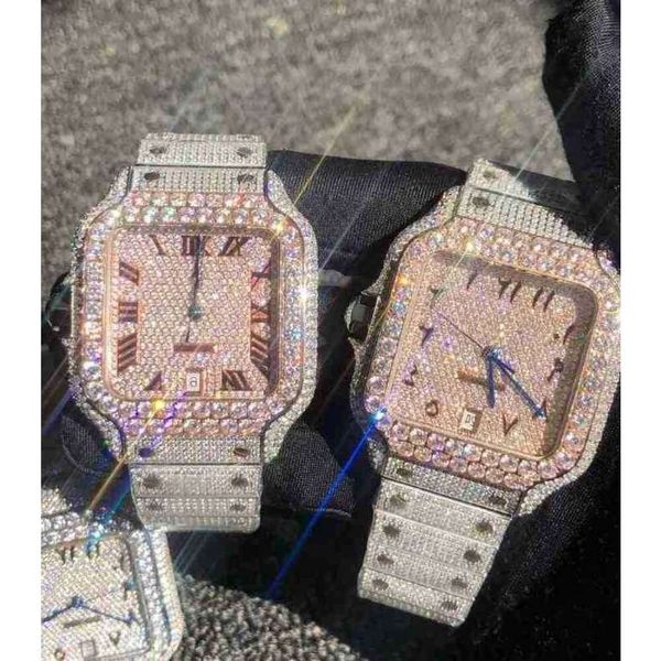 448u other watch wristwatch star wristwatch rose gold mixed sier large diamond roman numerals luxury miss square mechanical mens icing cubic, Slivery;brown
448u other watch wristwatch star wristwatch rose gold mixed sier large diamond roman numerals luxury miss square mechanical mens icing cubic, Slivery;brown