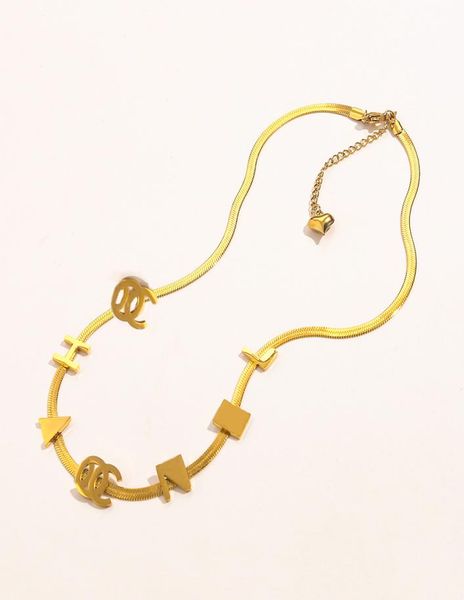 womens necklace choker chain 18k gold plated stainless steel designer letter necklaces pendant statement fashion wedding jewelry a8626800, Silver
womens necklace choker chain 18k gold plated stainless steel designer letter necklaces pendant statement fashion wedding jewelry a8626800, Silver