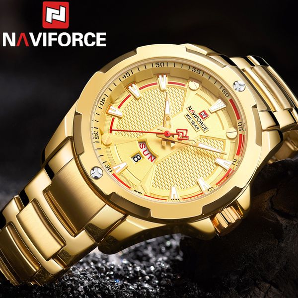 wristwatches naviforce men wristwatch brand luxury waterproof man watch business stainless steel sport military quartz male clock 9161 23090, Slivery;brown
wristwatches naviforce men wristwatch brand luxury waterproof man watch business stainless steel sport military quartz male clock 9161 23090, Slivery;brown