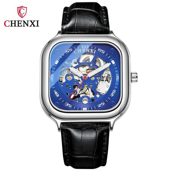 wristwatches fashion chenxi brand mens square hollow automatic mechanical wrist watch luxury mesh leather and steel band waterproof 230905, Slivery;brown
wristwatches fashion chenxi brand mens square hollow automatic mechanical wrist watch luxury mesh leather and steel band waterproof 230905, Slivery;brown