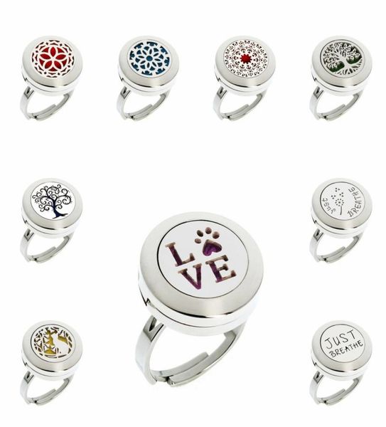love paw just breathe tree of life 20mm stainless steel diffuser ring essential oil aromatherapy perfume rings jewelry women with 2129019, Silver
love paw just breathe tree of life 20mm stainless steel diffuser ring essential oil aromatherapy perfume rings jewelry women with 2129019, Silver