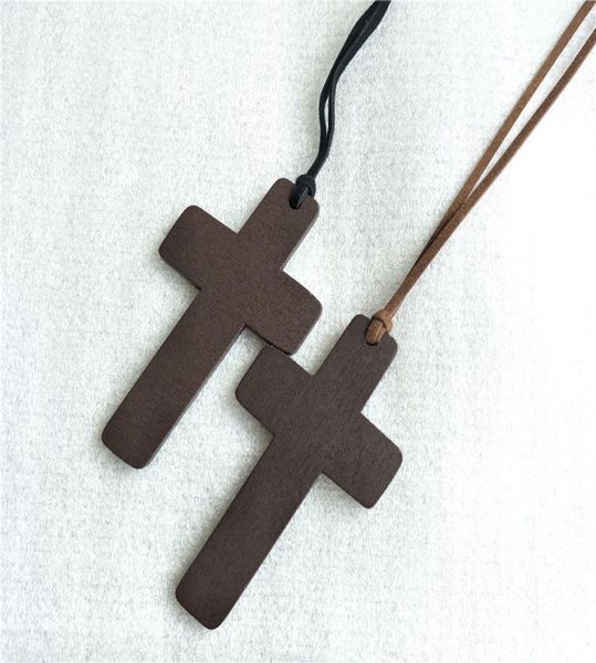 new simple wooden necklaces for women wood crucifix pendant with black brown string rope long chains fashion jewelry in bulk7763319, Silver
new simple wooden necklaces for women wood crucifix pendant with black brown string rope long chains fashion jewelry in bulk7763319, Silver